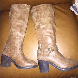 ModCloth heeled brown boots